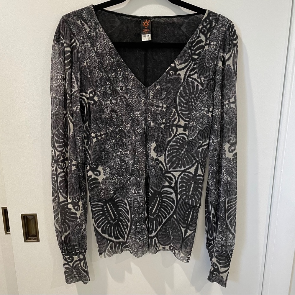 Jean Paul Gaultier Soleil Vintage Long Sleeve Top